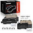 APBPD272 8 Pcs Front & Rear Ceramic Brake Pads