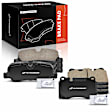 APBPD272 8 Pcs Front & Rear Ceramic Brake Pads