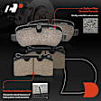 APBPD272 8 Pcs Front & Rear Ceramic Brake Pads