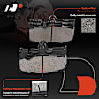 APBPD302 8 Pcs Front & Rear Ceramic Brake Pads