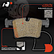 APBPD377 4 Pcs Front Ceramic Brake Pads
