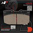 APBPD466 4 Pcs Front Ceramic Brake Pads