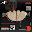 APBPD480 4 Pcs Front Ceramic Brake Pads