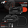 APBPD504 8 Pcs Front & Rear Ceramic Brake Pads