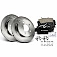 APBRPR005 Rear Disc Brake Rotors & Ceramic Brake Pads