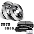 APBRPR019 Front Disc Brake Rotors & Ceramic Brake Pads