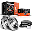 APBRPR019 Front Disc Brake Rotors & Ceramic Brake Pads