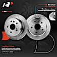 APBRPR024 Rear Disc Brake Rotors & Ceramic Brake Pads
