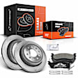 APBRPR030 Rear Disc Brake Rotors & Ceramic Brake Pads