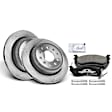 APBRPR030 Rear Disc Brake Rotors & Ceramic Brake Pads