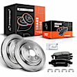 APBRPR045 Rear Disc Brake Rotors & Ceramic Brake Pads
