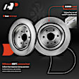 APBRPR045 Rear Disc Brake Rotors & Ceramic Brake Pads