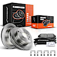 APBRPR046 Rear Disc Brake Rotors & Ceramic Brake Pads
