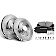 APBRPR050 Front Disc Brake Rotors & Ceramic Brake Pads