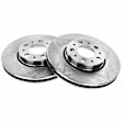 APBRPR054 Front Disc Brake Rotors & Ceramic Brake Pads