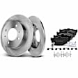 APBRPR055 Rear Disc Brake Rotors & Ceramic Brake Pads