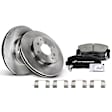 APBRPR056 Front Disc Brake Rotors & Ceramic Brake Pads