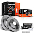 APBRPR076 Rear Disc Brake Rotors & Ceramic Brake Pads