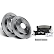APBRPR076 Rear Disc Brake Rotors & Ceramic Brake Pads