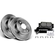 APBRPR084 Rear Disc Brake Rotors & Ceramic Brake Pads
