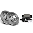 APBRPR088 Front Disc Brake Rotors & Ceramic Brake Pads