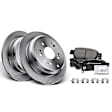 APBRPR091 Rear Disc Brake Rotors & Ceramic Brake Pads