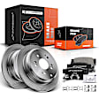 APBRPR093 Rear Disc Brake Rotors & Ceramic Brake Pads