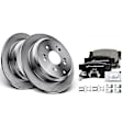 APBRPR093 Rear Disc Brake Rotors & Ceramic Brake Pads
