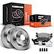 APBRPR097 Rear Disc Brake Rotors & Ceramic Brake Pads