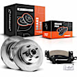 APBRPR1081 Front Disc Brake Rotors & Ceramic Brake Pads