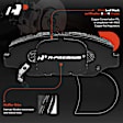 APBRPR1093 8 Pcs Front Disc Brake Rotors & Ceramic Brake Pads & Brake Calipers
