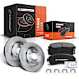 APBRPR110 Front Disc Brake Rotors & Ceramic Brake Pads