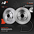 APBRPR110 Front Disc Brake Rotors & Ceramic Brake Pads