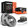 APBRPR116 Front Disc Brake Rotors & Ceramic Brake Pads