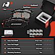 APBRPR118 Rear Disc Brake Rotors & Ceramic Brake Pads