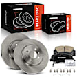 APBRPR1422 6 Pcs Front Disc Brake Rotors & Ceramic Brake Pads