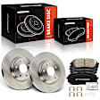APBRPR1460 6 Pcs Front Disc Brake Rotors & Ceramic Brake Pads