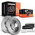 APBRPR149 Rear Disc Brake Rotors & Ceramic Brake Pads