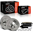 APBRPR1501 6 Pcs Front Disc Brake Rotors & Ceramic Brake Pads