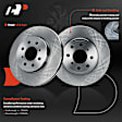 APBRPR1503 6 Pcs Front Disc Brake Rotors & Ceramic Brake Pads
