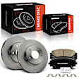 APBRPR1511 6 Pcs Front Disc Brake Rotors & Ceramic Brake Pads