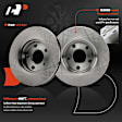 APBRPR1511 6 Pcs Front Disc Brake Rotors & Ceramic Brake Pads