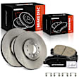 APBRPR1622 6 Pcs Front Disc Brake Rotors & Ceramic Brake Pads