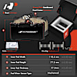 APBRPR1626 6 Pcs Front Disc Brake Rotors & Ceramic Brake Pads