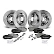 APBRPR170 Front & Rear Disc Brake Rotors & Ceramic Brake Pads