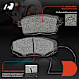 APBRPR170 Front & Rear Disc Brake Rotors & Ceramic Brake Pads