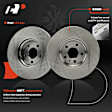 APBRPR1731 6 Pcs Front Disc Brake Rotors & Ceramic Brake Pads