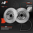 APBRPR1759 Front Disc Brake Rotors & Ceramic Brake Pads