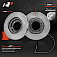 APBRPR1799 6 Pcs Front Disc Brake Rotors & Ceramic Brake Pads