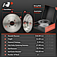 APBRPR1827 Front Disc Rotors & Pads & Rear Drums & Shoes